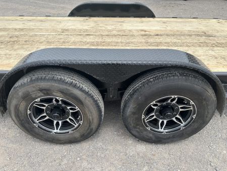 New 2026 Road Boss 83x22 Heavy Duty Bumper Pull Car Hauler / Equipment Trailer
