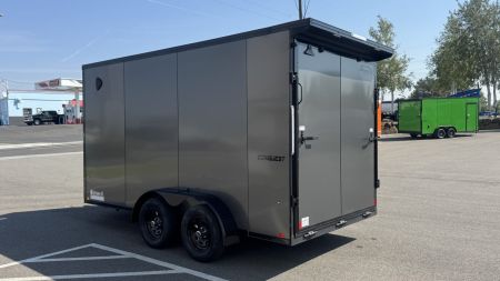 New 2026 Formula Trailers 7 x 14 Conquest SE Flat Top Sloped V-nose 7k Cargo / Enclosed Trailer