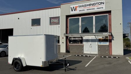 New 2027 Mirage Trailers 5X8 EXPO Cargo Flat Top Round Front 3K Cargo / Enclosed Trailer