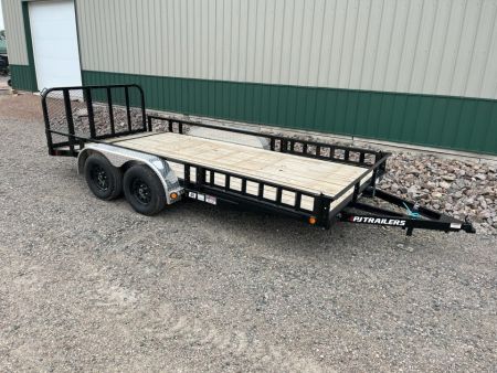 New 2027 16'x83  7k PJ Channel Tandem Utility Trailer