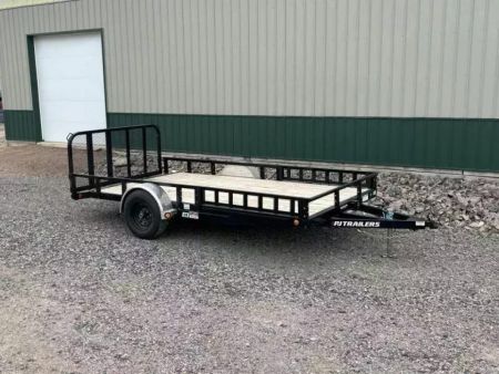 New 2027 14'x83  PJ Channel Utility Trailer - 5200lb Idler