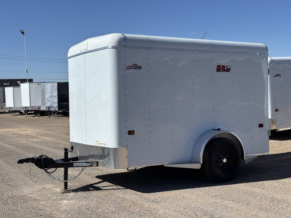 New 2026 GR Trailers CARGO TRAILER, 6' X 10', 6' TALL, WITH REAR BARN Cargo / Enclosed Trailer