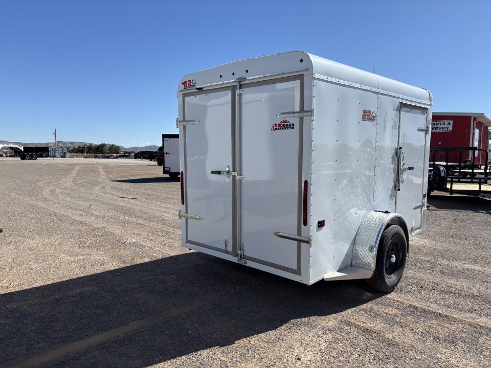 New 2026 GR Trailers CARGO TRAILER, 6' X 10', 6' TALL, WITH REAR BARN Cargo / Enclosed Trailer