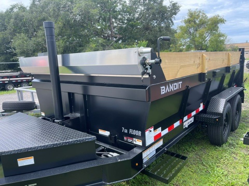 New 2027 Bandit 7X14 LS BANDIT DUMP 8K Dump Trailer