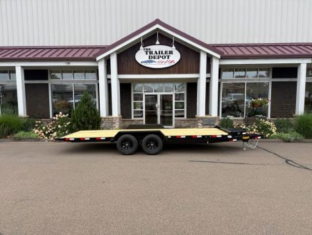 New CAM SUPERLINE 7' X 20' POWER TILT CAR HAULER 9.9K