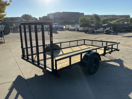 New 2027 Big Tex 35SA-12R1A-4PBK Utility Trailer