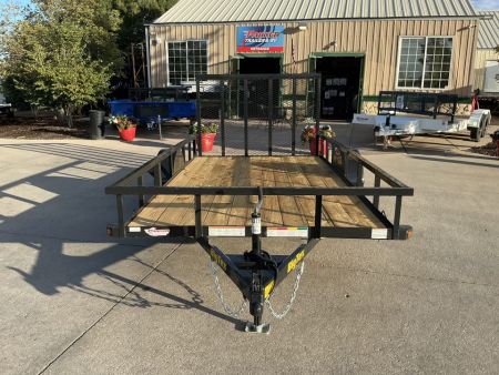 New 2027 Big Tex 35SA-12R1A-4PBK Utility Trailer