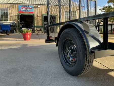 New 2027 Big Tex 35SA-12R1A-4PBK Utility Trailer