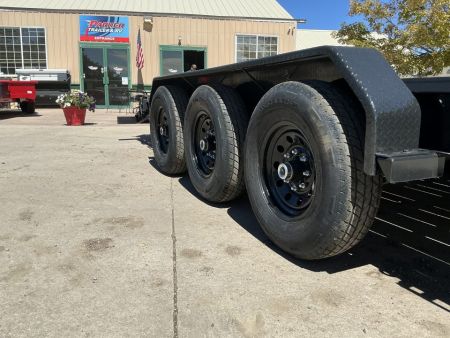 New 2027 Big Tex 22' 21K Triple Axle Flatbed Trailer