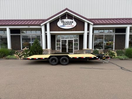 New CAM SUPERLINE 7' X 20' POWER TILT CAR HAULER 9.9K