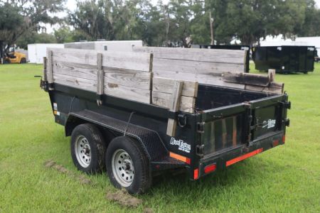 Used 2018 5X10 Lamar Dump Trailer