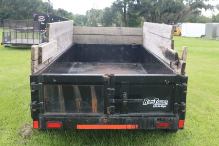 Used 2018 5X10 Lamar Dump Trailer
