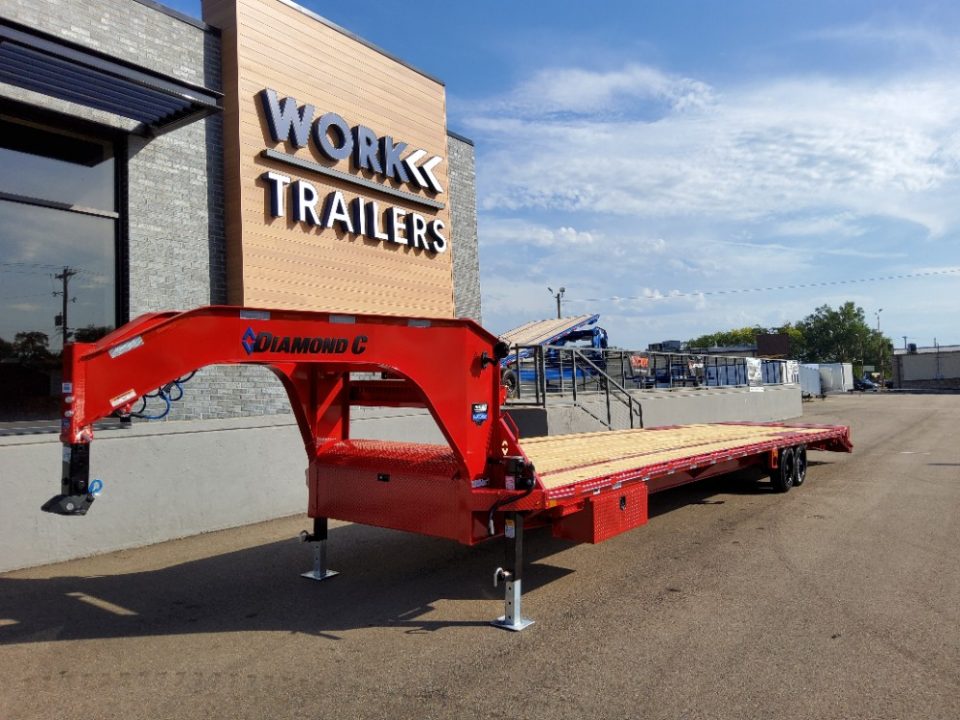 New 2027 Diamond C Trailers FMAX208MR-HS Flatbed Trailer