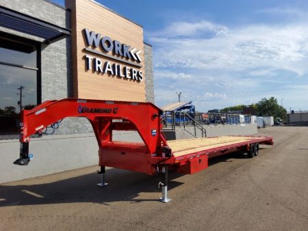 New 2027 Diamond C Trailers FMAX208MR-HS Flatbed Trailer