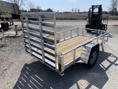 New 2027 Quality Steel and Aluminum 62"x10' aluminum Utility Trailer