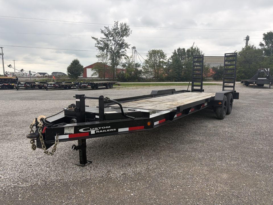 Used 2025 B&B FABRICATION CT12T22EJT24 (81" x 24') 25.9K Equipment Trailer / Direction Boring Trailer