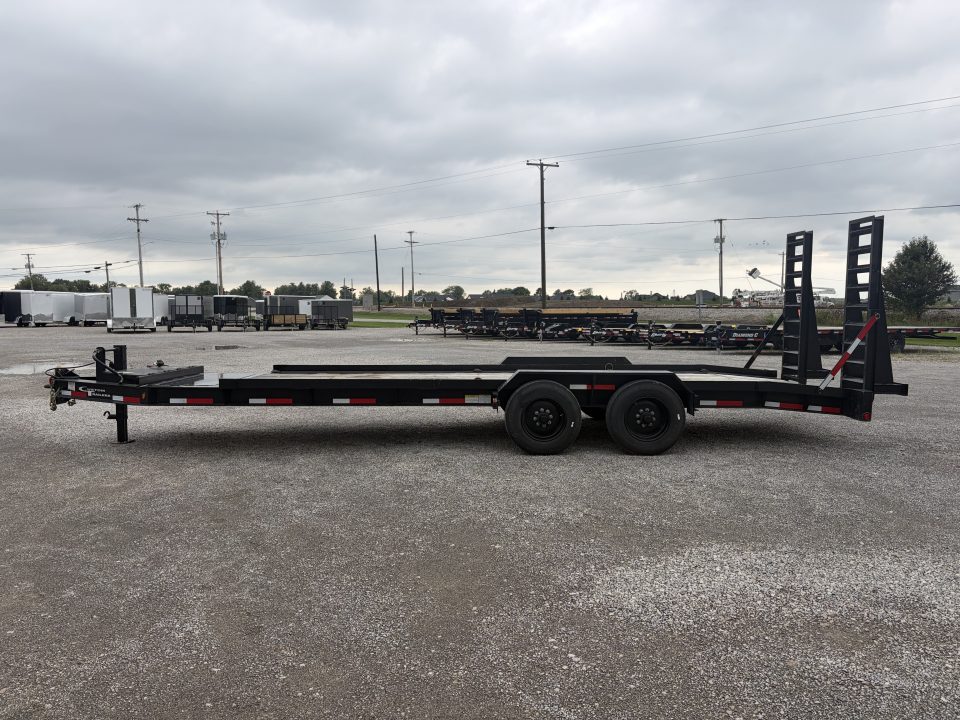 Used 2025 B&B FABRICATION CT12T22EJT24 (81" x 24') 25.9K Equipment Trailer / Direction Boring Trailer