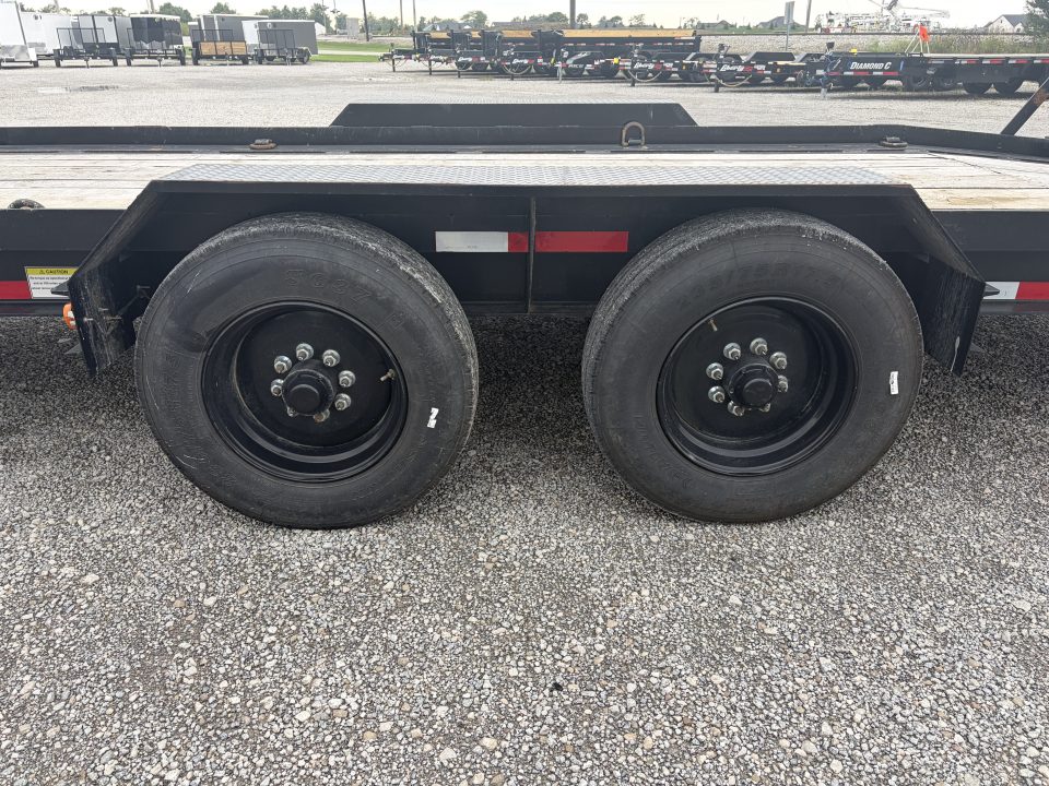 Used 2025 B&B FABRICATION CT12T22EJT24 (81" x 24') 25.9K Equipment Trailer / Direction Boring Trailer