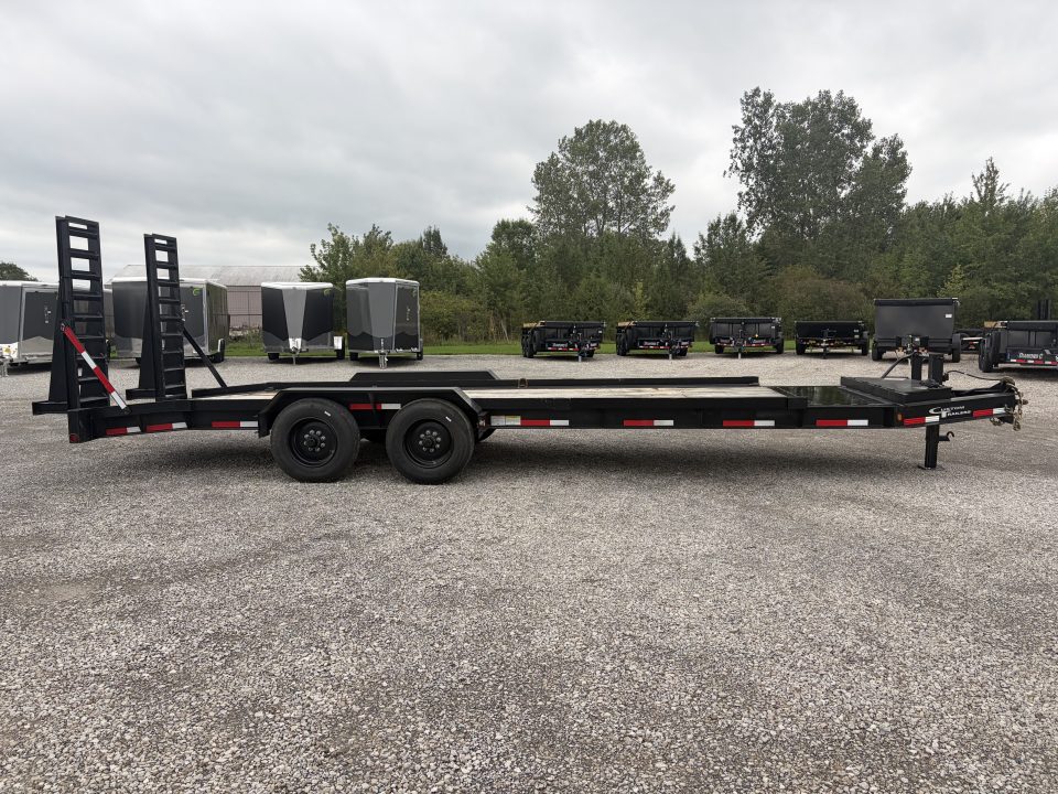 Used 2025 B&B FABRICATION CT12T22EJT24 (81" x 24') 25.9K Equipment Trailer / Direction Boring Trailer
