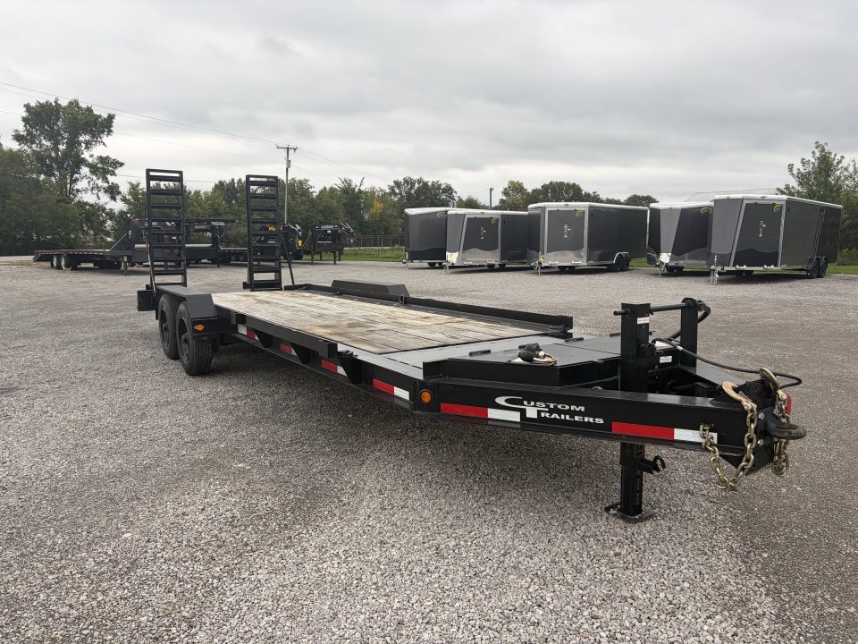 Used 2025 B&B FABRICATION CT12T22EJT24 (81" x 24') 25.9K Equipment Trailer / Direction Boring Trailer