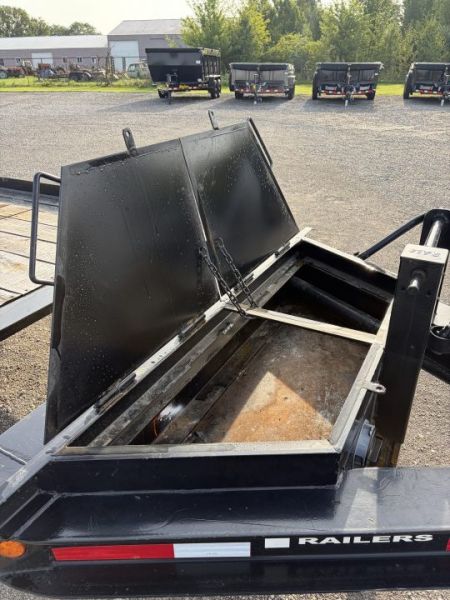 Used 2025 B&B FABRICATION CT12T22EJT24 (81" x 24') 25.9K Equipment Trailer / Direction Boring Trailer