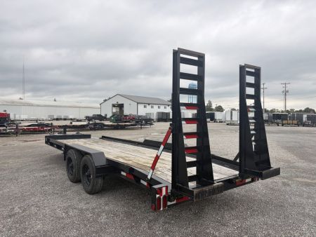Used 2025 B&B FABRICATION CT12T22EJT24 (81" x 24') 25.9K Equipment Trailer / Direction Boring Trailer