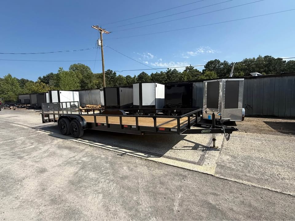 New 2026 Oak Ridge 83x24 10k Utility Trailer