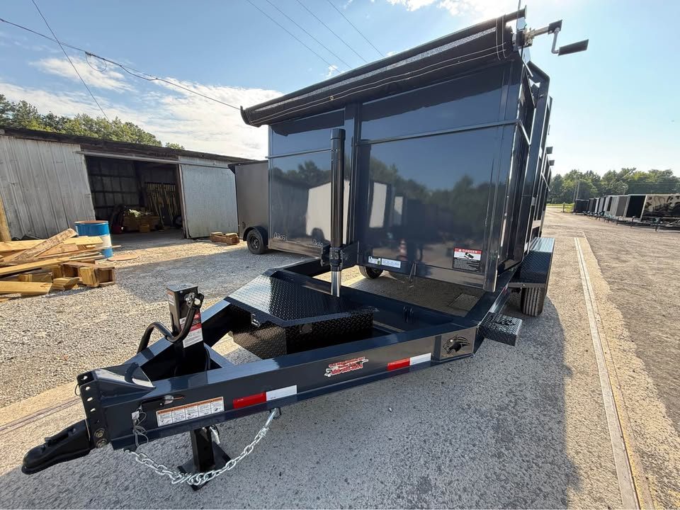 New 2026 Oak Ridge 7x16x4 14k Dump Trailer