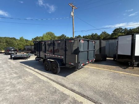 New 2026 Oak Ridge 7x16x4 14k Dump Trailer