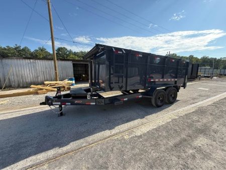 New 2026 Oak Ridge 7x16x4 14k Dump Trailer