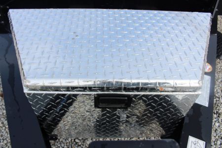 New 2027 Moritz 8' 6" x 20' + 4' Deckover Flatbed w/ Beavertail - Aluminum Ramps - 16,000# GVW