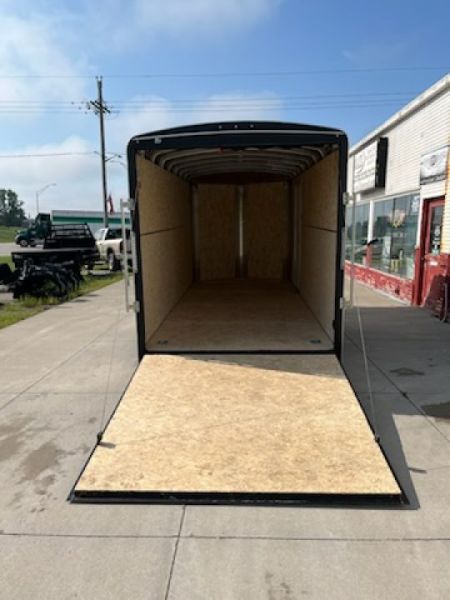 New 2027 H&H Trailers 7x16 HH Series Round Top V-Nose 7K Tandem Cargo / Enclosed Trailer