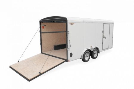 New 2027 H&H Trailers 7x16 HH Series Round Top V-Nose 7K Tandem Cargo / Enclosed Trailer