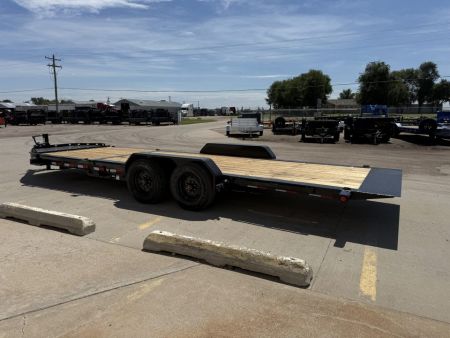 New 2027 PJ Trailers TY1222 2 8000 lb Axles Tilt Trailer