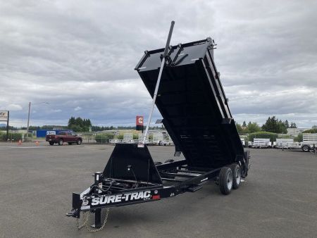 New 2026 Sure-Trac 7x16 Pro-Series Telescopic Dump 17.6K GVWR