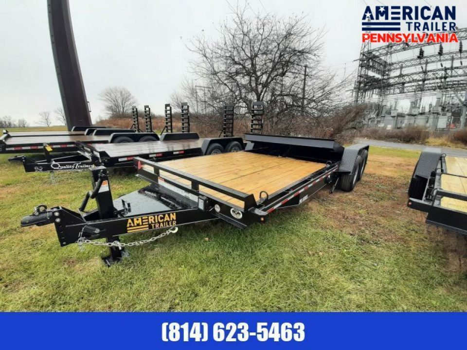 New Quality Trailers - Pro Grade - Split Tilt - 22' - 15000 GVWR