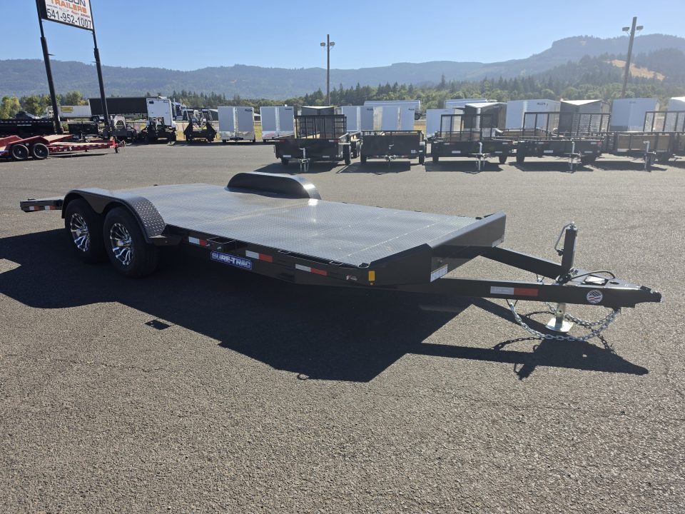 New 2027 Sure-Trac 7x20 (16+4) Steel Deck Car Hauler 10K GVWR