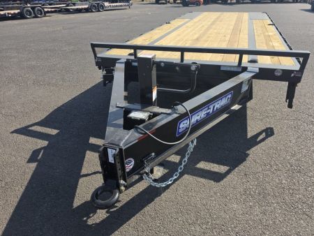 New 2026 Sure-Trac 8.5x25 (20+5) Deckover Trailer w/ Full Width Ramps 15K GVWR