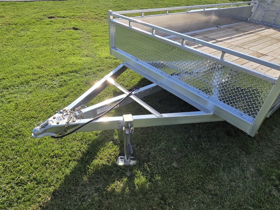 New 2027 All Aluminum 7'x14' Landscape Trailer Utility Trailer