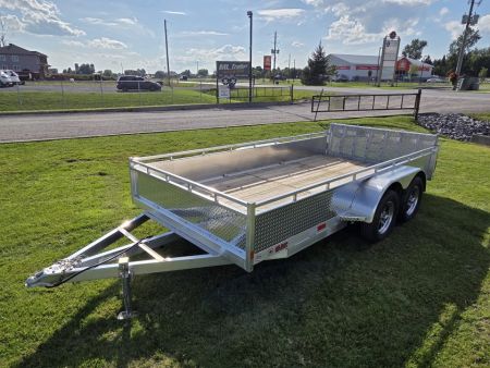 New 2027 All Aluminum 7'x14' Landscape Trailer Utility Trailer