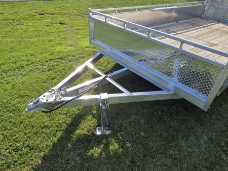 New 2027 All Aluminum 7'x14' Landscape Trailer Utility Trailer