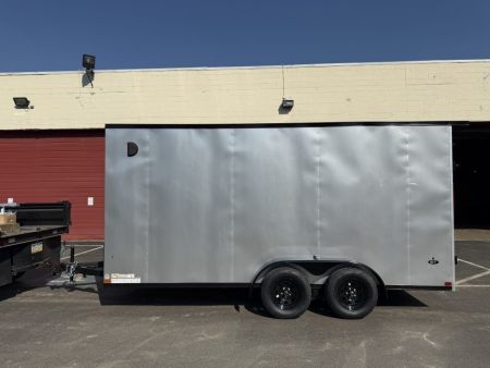 New 7 x 16 Look ST DLX Cargo Blackout Package 7k w/ Rear Loading Lights