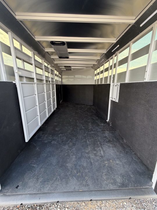 New 2027 Trails West 24' SANTA FE SUPER TACK Stock / Stock Combo Trailer