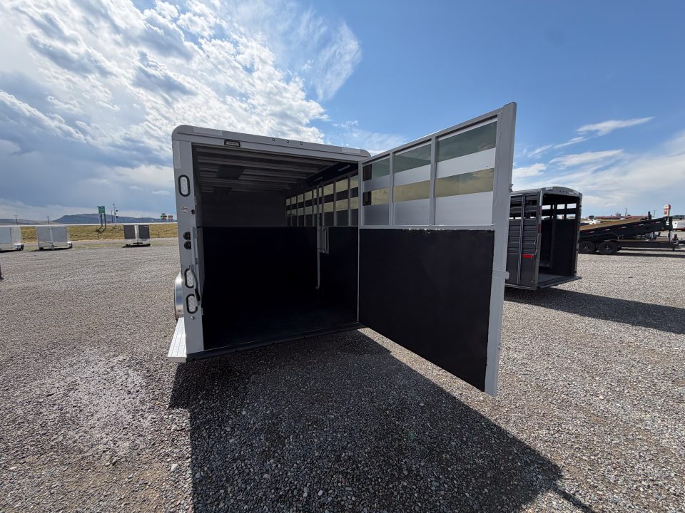 New 2027 Trails West 24' SANTA FE SUPER TACK Stock / Stock Combo Trailer