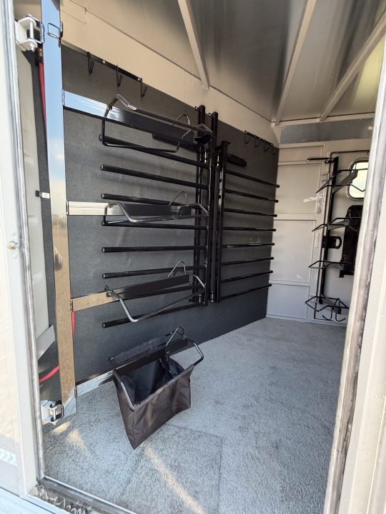 New 2027 Trails West 24' SANTA FE SUPER TACK Stock / Stock Combo Trailer