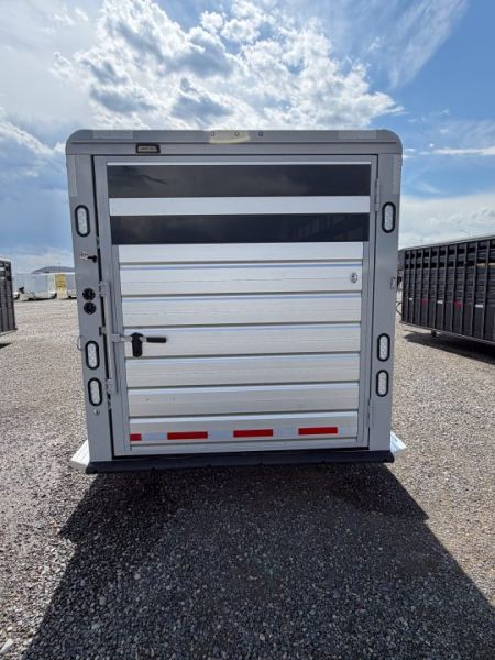 New 2027 Trails West 24' SANTA FE SUPER TACK Stock / Stock Combo Trailer