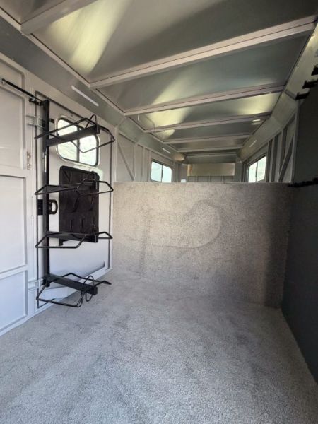 New 2027 Trails West 24' SANTA FE SUPER TACK Stock / Stock Combo Trailer