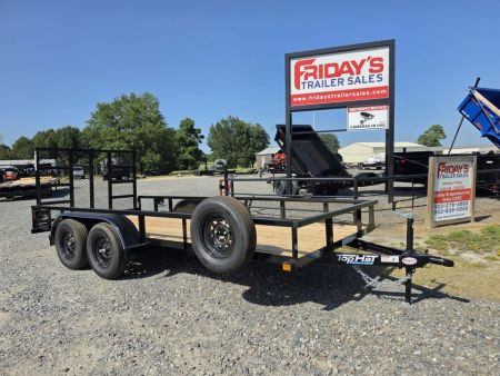New 2027 Top Hat Trailers 16' x 77  LDX Tandem Axle Utility Trailer