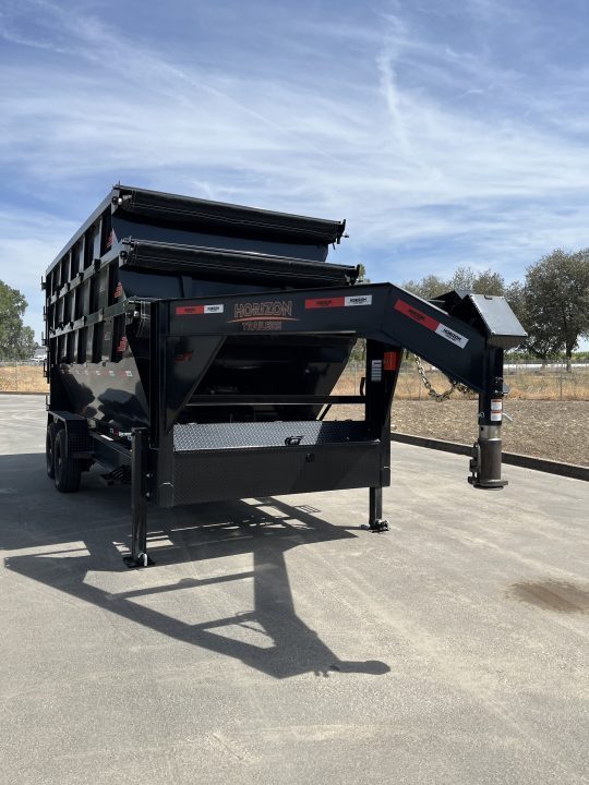 New 2024 Horizon Trailers RDZGN167K Roll Off trailer with 3 bins