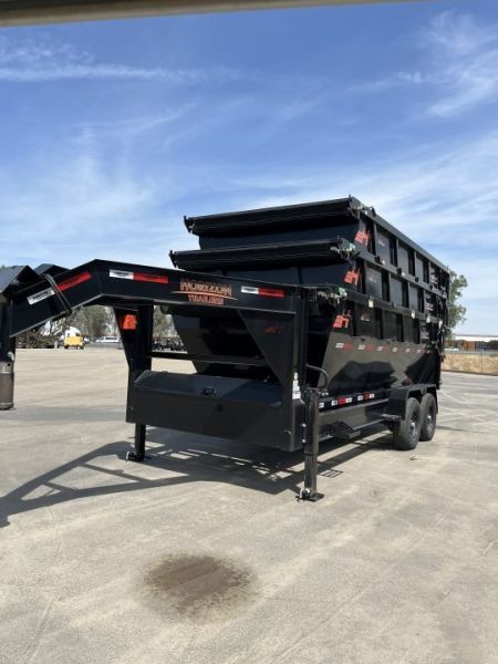 New 2024 Horizon Trailers RDZGN167K Roll Off trailer with 3 bins